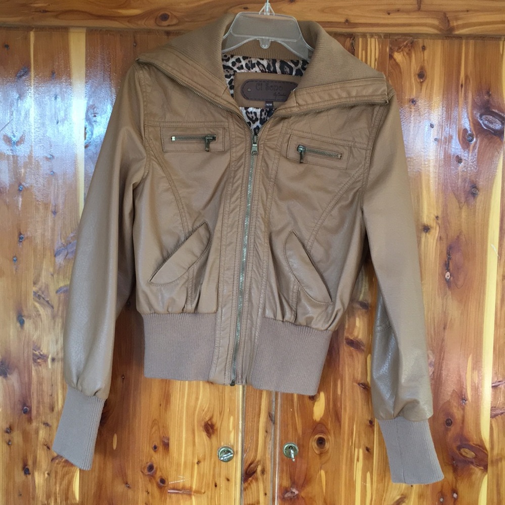 Tan Leather Jacket
